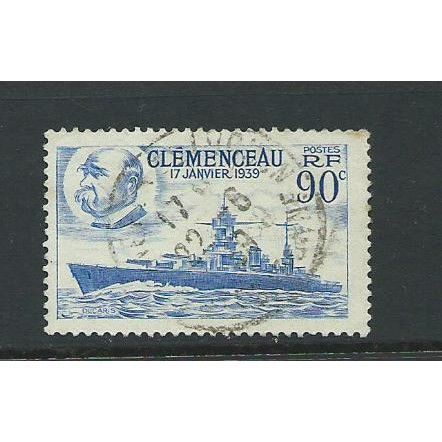 france stamps timbres francaise sg637 clemencau