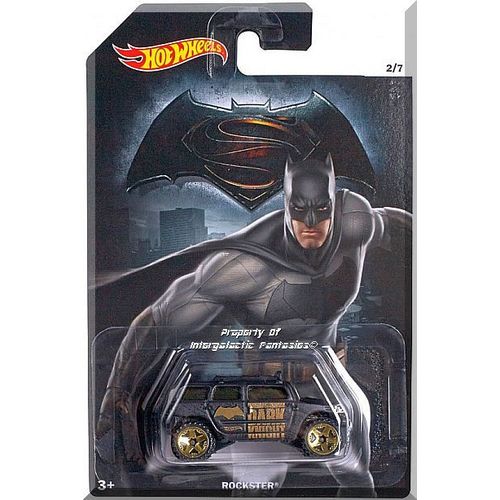 Hot Wheels - Rockster: Batman Vs Superman - Dawn Of Justice #2/7 (2016) *Black*