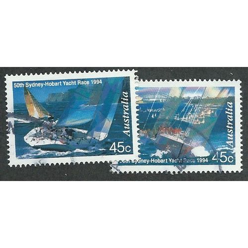 AUS 1994 SET 'SYDNEY TO HOBART YACHT RACE' (2v) FINE USED (EBID47-926)