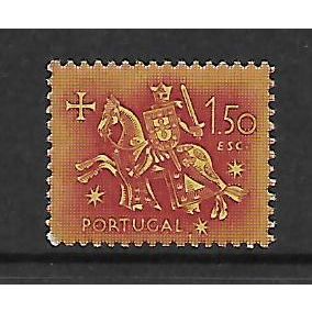 PORTUGAL 1953 1c.50 RED ON YELLOW SG 1086 M / MINT#2