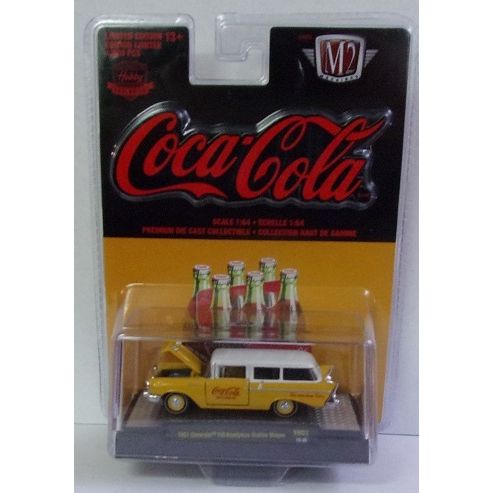 M 2 ' Coca-Cola ' 1957 Chevrolet 150 Handyman Station Wagon yellow