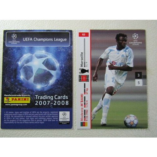 Panini UEFA 2007-2008 Champions League Football Card Variants (ef1)