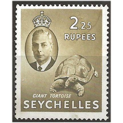 Seychelles 1952 SG170 2r25c Brown-Olive Mounted Mint . ..