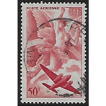 Mi 749 b: 50 Fr. rose Legends: The Goddess Iris and an Aeroplane.