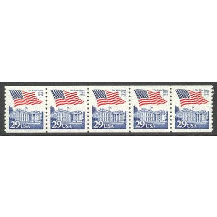 2609 29c U.S. Flag Over White House Fine MNH PNC 1/5 R0628