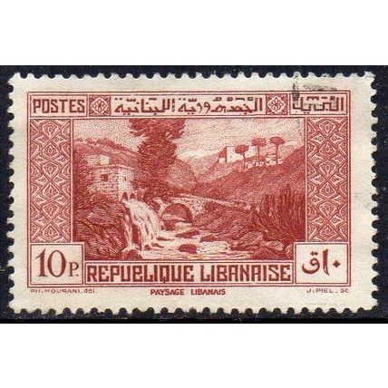 Lebanon 1937-40 Dog River Landscape 10 Pia Used