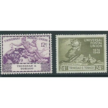 Trinidad and tobago sg263 sg 263 hm pair upu