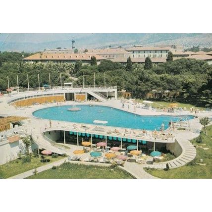 Swissotel Grand Efes Izmir Turkey Swimming Pool 1970s Postcard