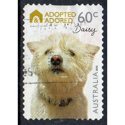 Australia 2010 Adopted & Adored - Daisy 60c s/a Used