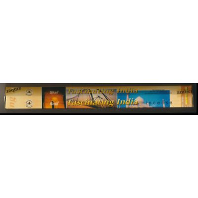 Sital Fascinating India Incense, Amber Aromatics, Imported From India, 20 Gram