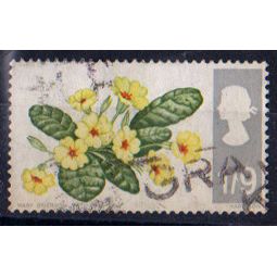 GB 1967 British Flowers 1s9d used SG 722