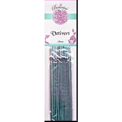 Vetivert, Botanica Stick Incense, 20 Stick Package