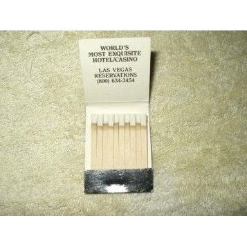 GOLDEN NUGGET CASINO HOTEL MATCHBOOK UNSTRUCK DOWNTOWN LAS VEGAS NEVADA