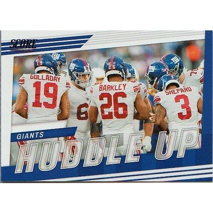 HUDDLE UP NY GIANTS 2022 Score #HU-NYG FEATURING SAQUON BARKLEY