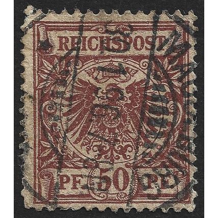 GERMANY 1889 50pf Eagle Sc#51 - USED @M522