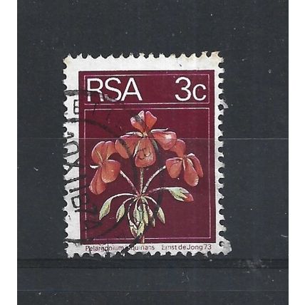SouthAfrica.SG350 3c Geranium.Variety Unchecked.Fine Used.Sep25g