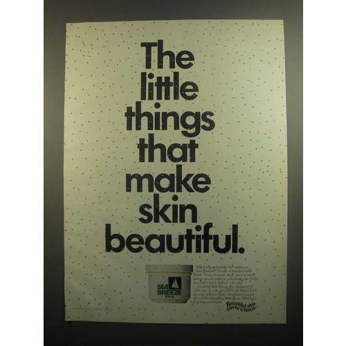 1984 Sea Breeze Scrub Ad - The Little Things
