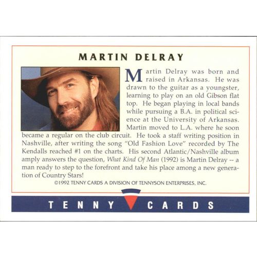 1992 Super Country Music Martin Delray #59