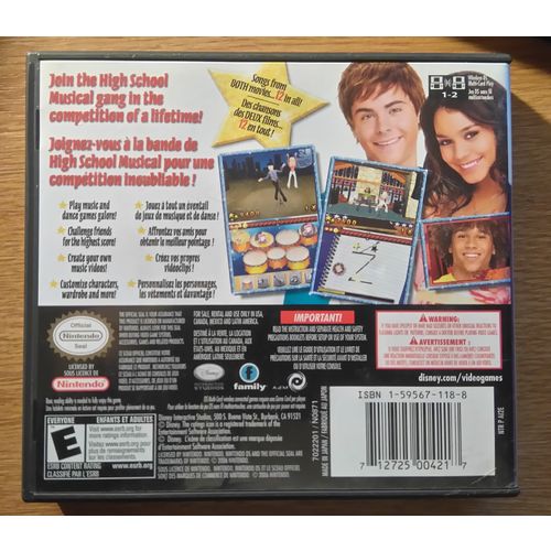 Nintendo DS: High School Musical - Makin' The Cut: Disney...............(b)