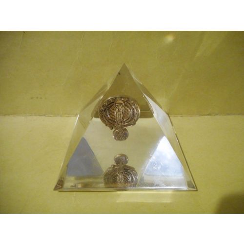 1989 Shriners Paperweight,Peace Memorial Rededication,Toronto,Canada