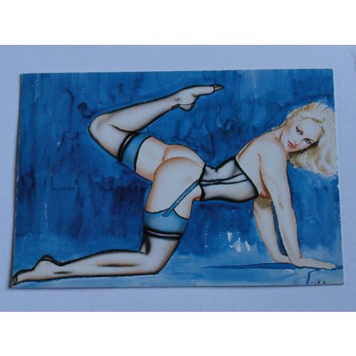 Olivia 3 Ladies, Leather & Lace Base trading card # 57 (A) 1994, Comic Images