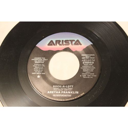 Aretha Franklin Promo 45-ROCK-A-LOTT STEREO