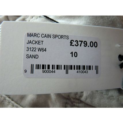 MARC CAIN SPORTS SAND MULTI JACKET UK 8 £379 BNWT