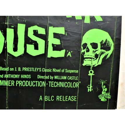 OLD DARK HOUSE / Big Deal At Dodge City (1963) original UK Quad ***Tom Poston***