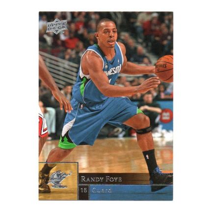 NBA 2009/10 Upper Deck-110 Randy Foye/Minnesota Timberwolves traded to Wizards