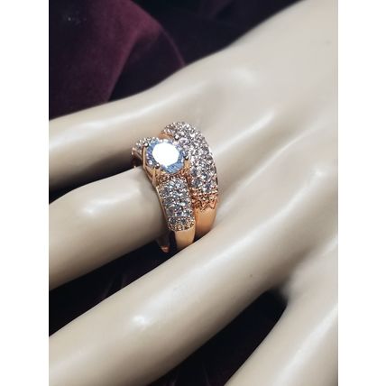 Janice Pave Wedding Band with AAA CZ Diamonds