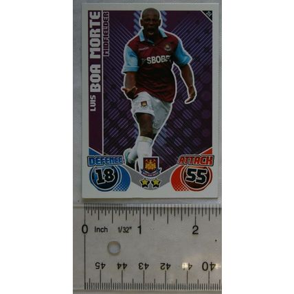 2010/11 Topps Match Attax Trading Card 314 Luis Boa Morte, West Ham United