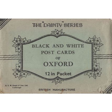 Oxford Antique 12x Old Bicycle Postcard Collection Envelope Book