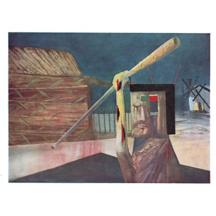 Sidney Nolan Glenrowan Tate Gallery Painting Postcard