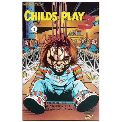 Child's Play 3 #1 (1992) *Innovation / Official Adaptation Of Hit Film / Chucky*