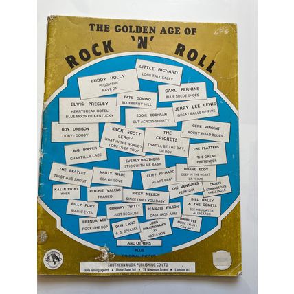THE GOLDEN AGE OF ROCK N ROLL (UK SONGBOOK, 1977)