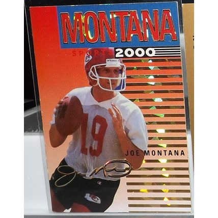2000 JOE MONTANA (Chiefs) Sports Promotional Test Issue