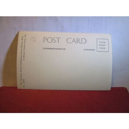 CHRISTIAN SCIENCE PUBLISHING HOUSE, BOSTON, MASSACHUSETTS USA unused postcard =