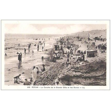 17 - ROYAN - LA CONCHE DE LA GRANDE COTE ET LES DUNES