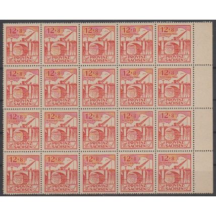 Mi: 88A (VII) MNH 1945 SBZ Cat € 11.60