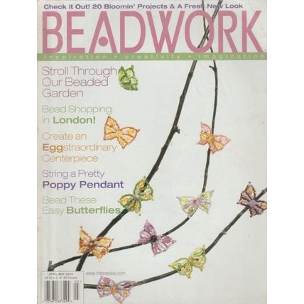 Beadwork Magazine April May 2004