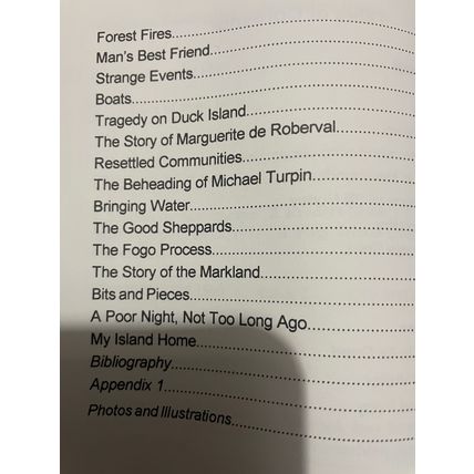 Tales of Fogo Island