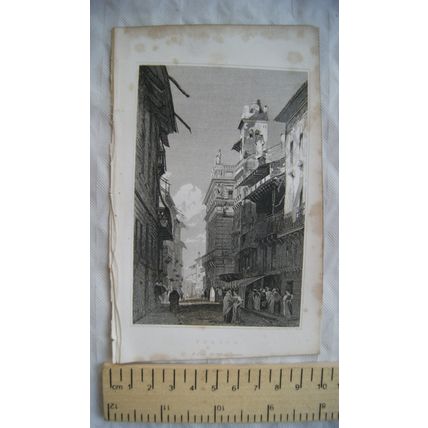 Vintage engraving: Verona