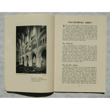 1972 Malmesbury Abbey by The Rev. A. Beaghen