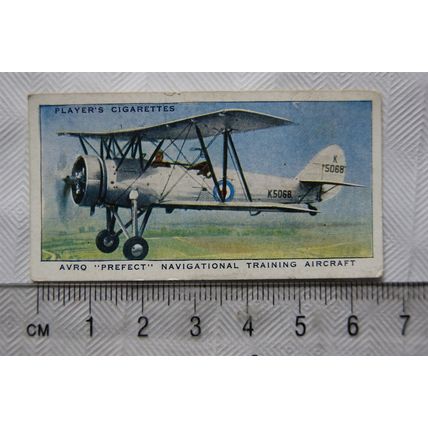 1938 Players Aircraft of Royal Air Force No. 44 Avro Perfect Navigational Train