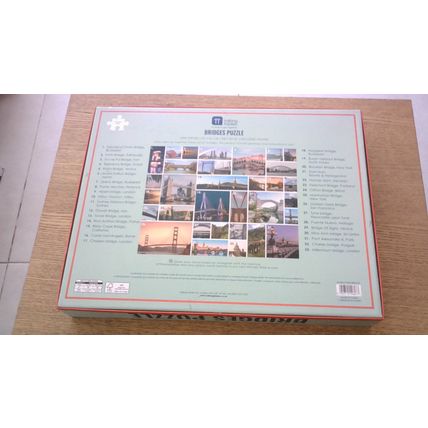 BRIDGES PUZZLE Jigsaw (1000 Piece) Talking Tables Ltd
