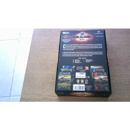 World of Tanks 'Rush' Card Game - Hobby World (NEW & Complete)