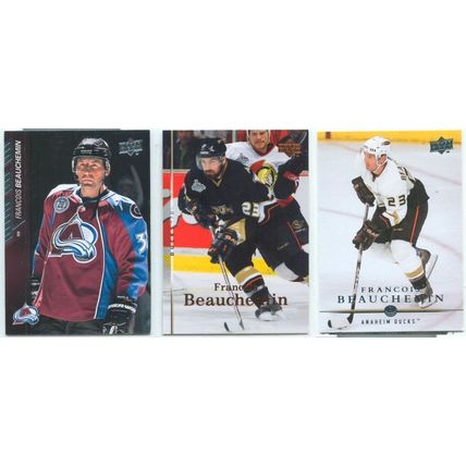 FRANCOIS BEAUCHEMIN 11x card lot