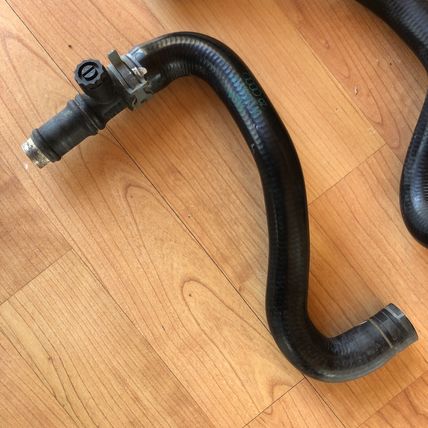 Audi D2 S8 4.2L Heater Hose Pair + Coolant Air Release Pipe 4D0819159 OEM