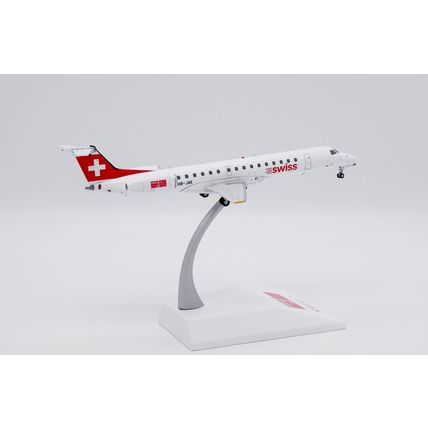 ERJ-145LU SWISS REG: HB-JAK WITH STAND - JC WINGS XX20441 1/200 - PRE ORDER