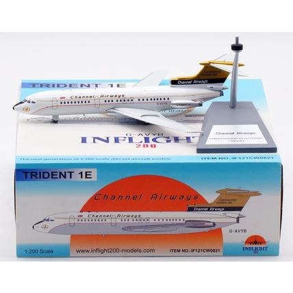 HS-121 TRIDENT CHANNEL AIRWAYS REG: G-AVYB W/STD - INFLIGHT200 IF121CW0821 1/200